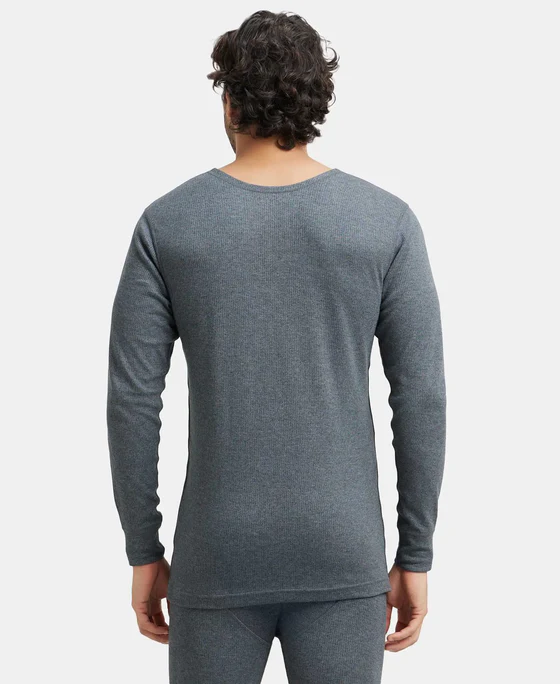 Jockey-Men's Full Sleeve Thermal - Grey - Image 3