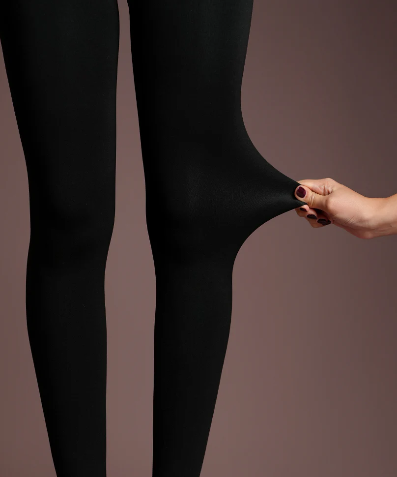 Theater - Black fur Stockings - Image 2