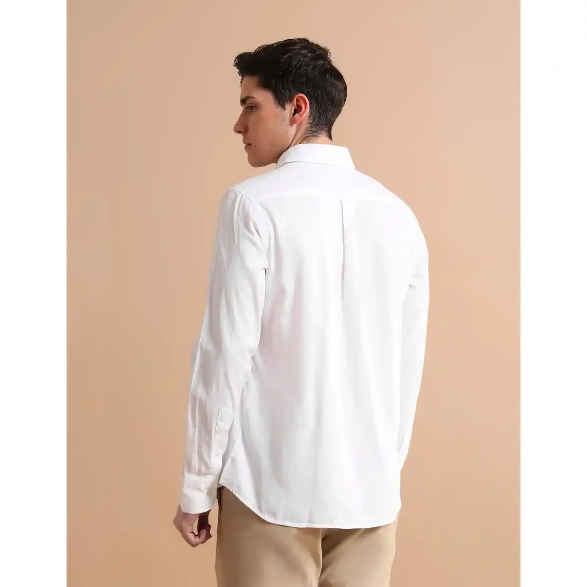 U.S. Polo Assn - Men's Cotton Dobby Shirt - Image 4