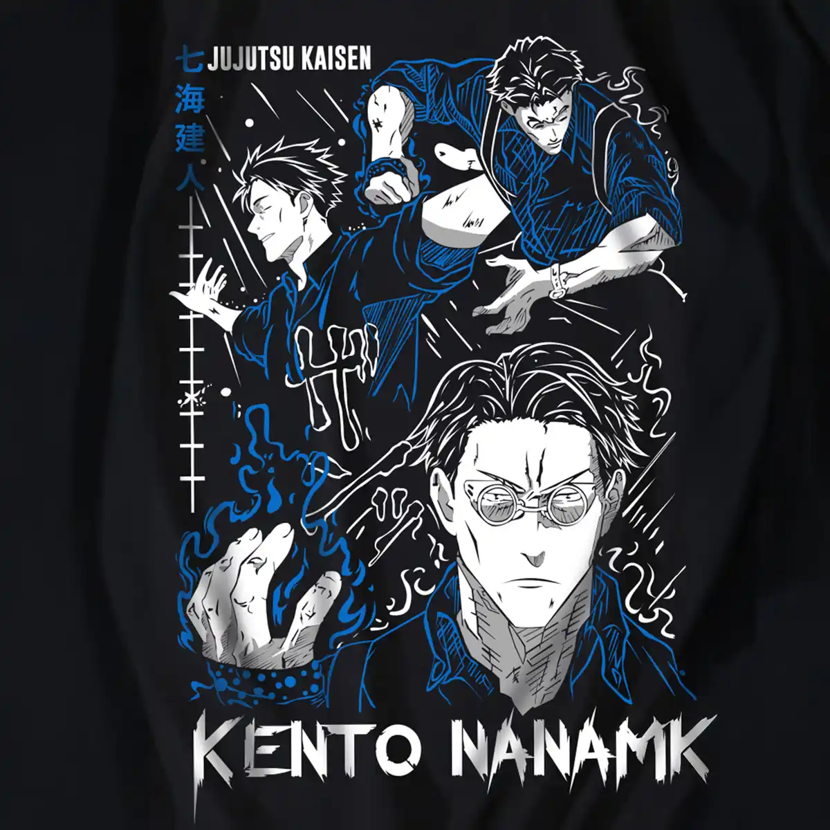 De Tees-Men's Round Neck Graphic Sweatshirt Kento - Image 3