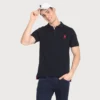 U.S. Polo Assn. Men's Contrast Placket Solid Polo Shirt